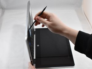 Langkah 5 — Buka Layar dan Lepaskan Panel Keyboard