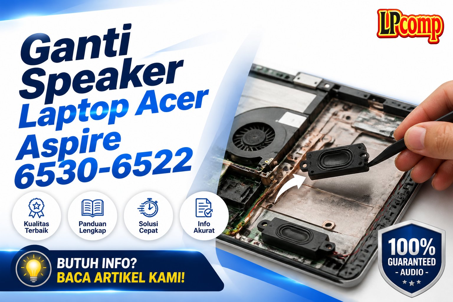 Ganti Speaker Laptop Acer Aspire 6530-6522