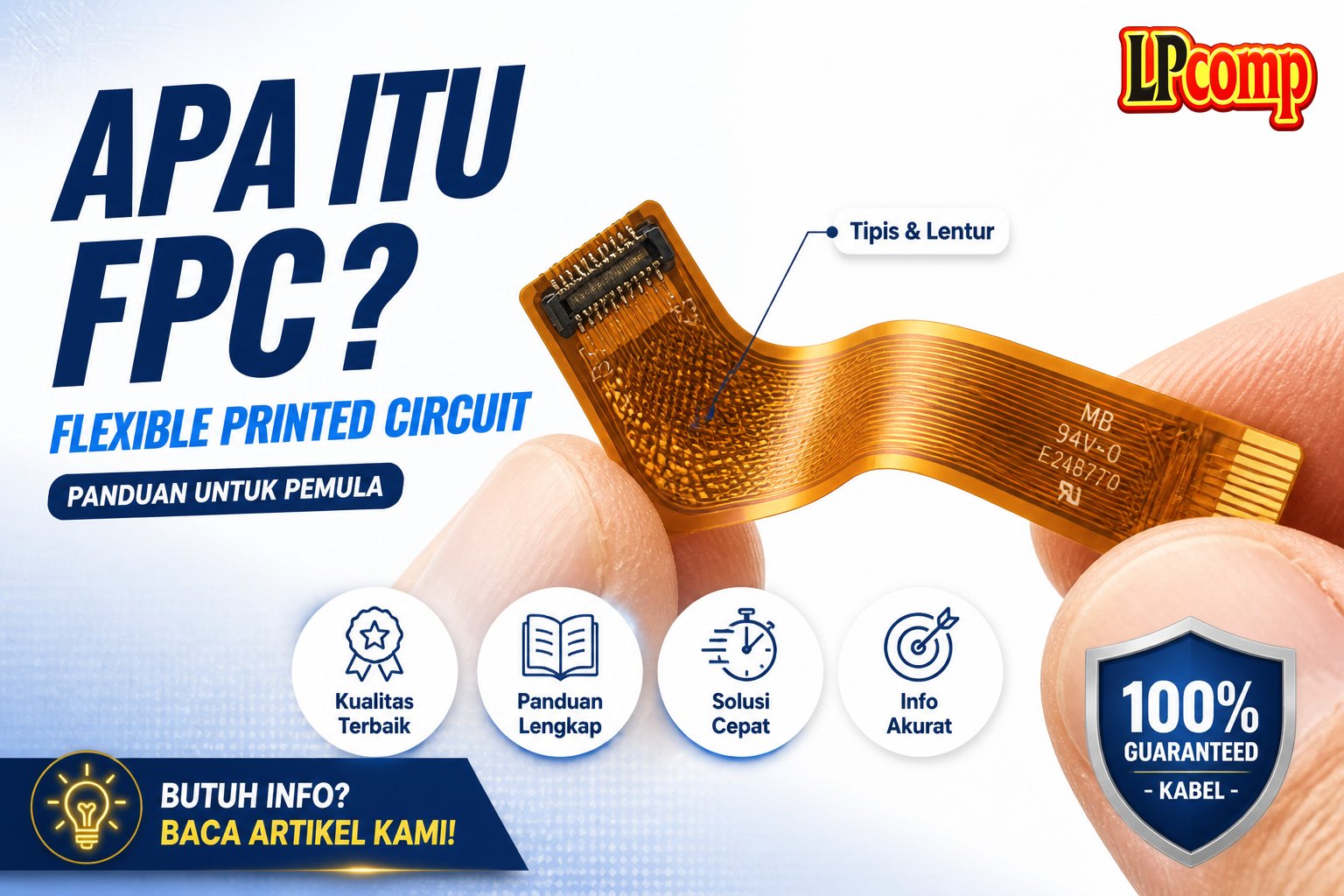 Apa Itu FPC (Flexible Printed Circuit)? Panduan untuk Awam