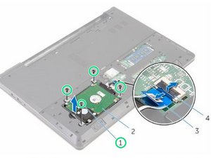 Langkah 10 — Memasang Screws ke Laptop