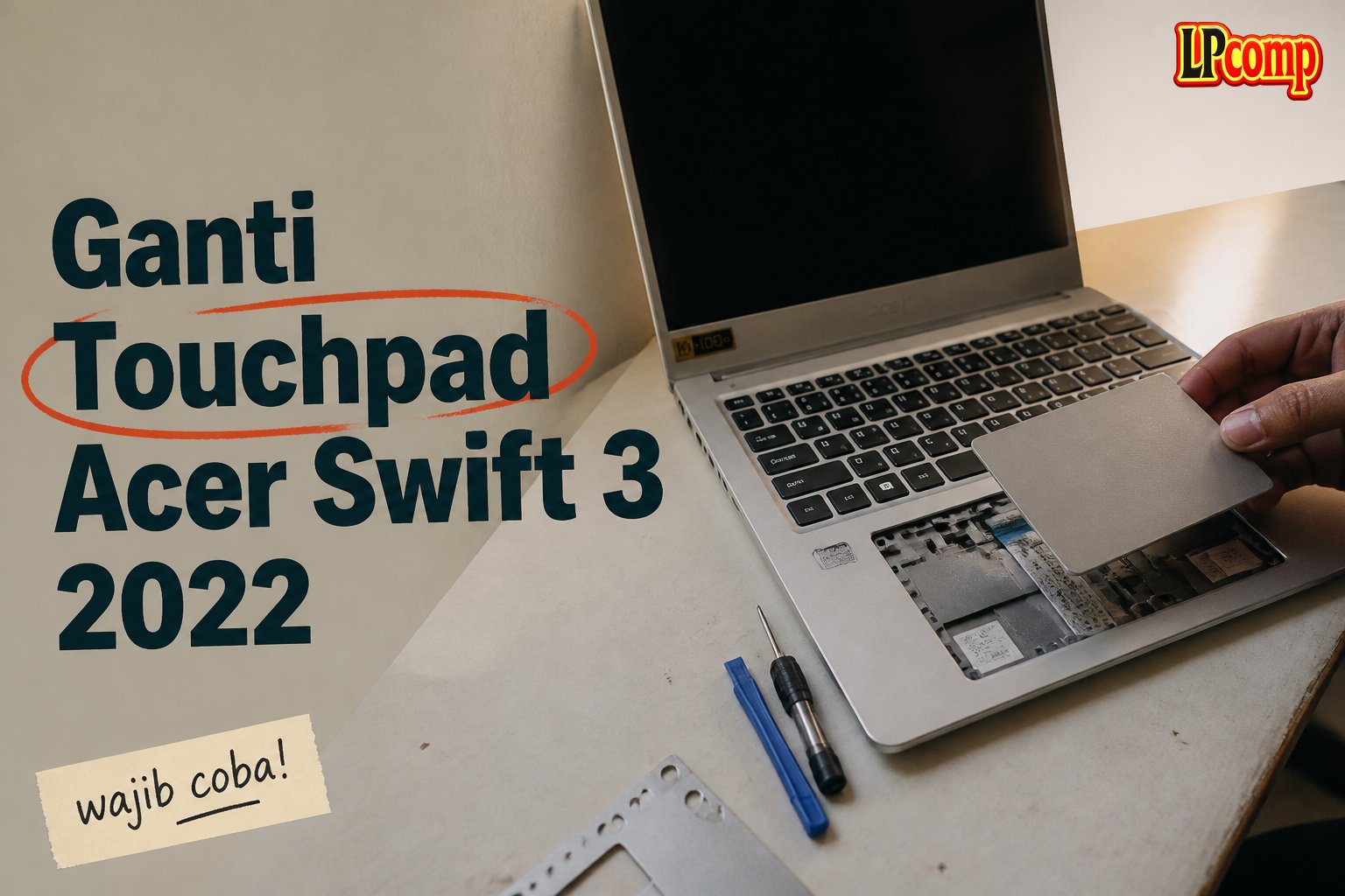 Ganti Touchpad Acer Swift 3 2022