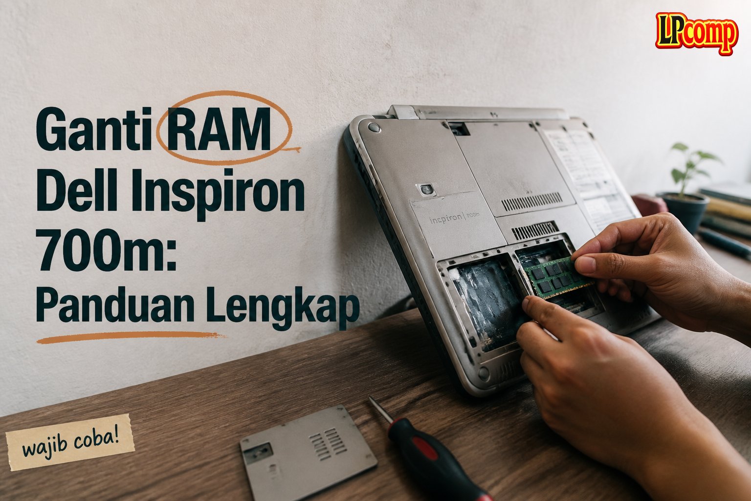 Ganti RAM Dell Inspiron 700m: Panduan Lengkap