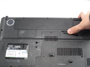 Langkah 2 — Membuka Panel Laptop