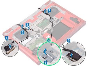 Langkah 4 — Menghapus Kabel Display