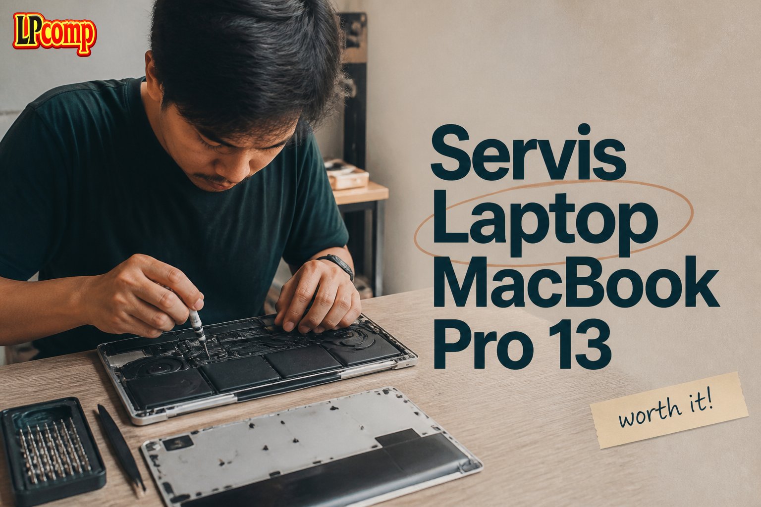 Servis Laptop MacBook Pro 13