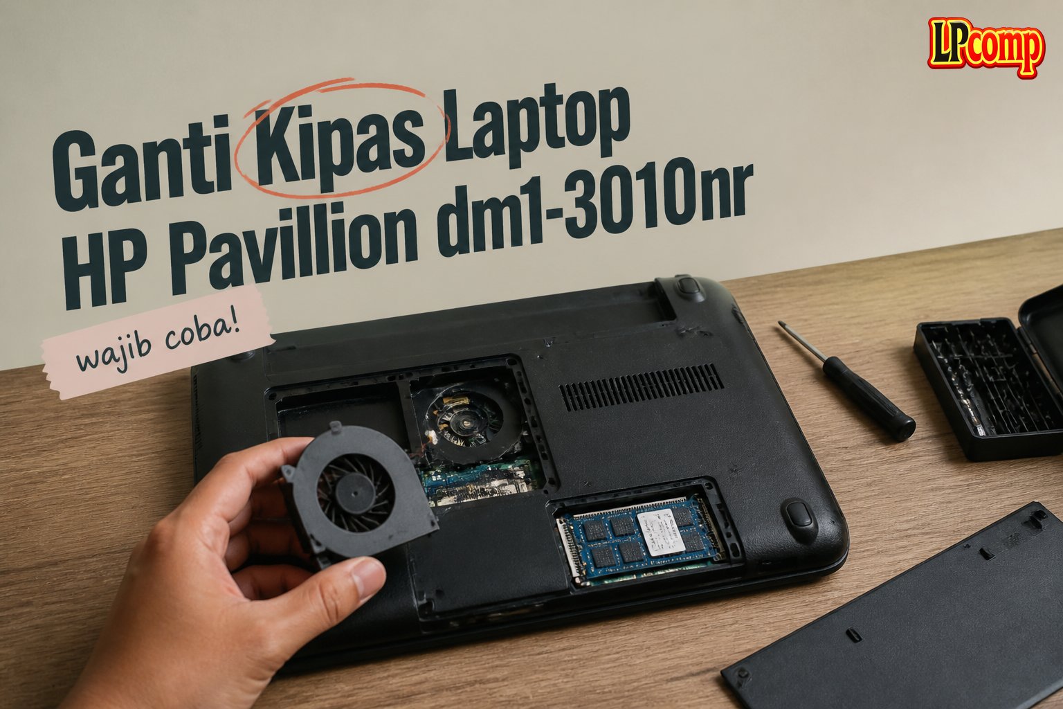 Ganti Kipas Laptop HP Pavillion dm1-3010nr