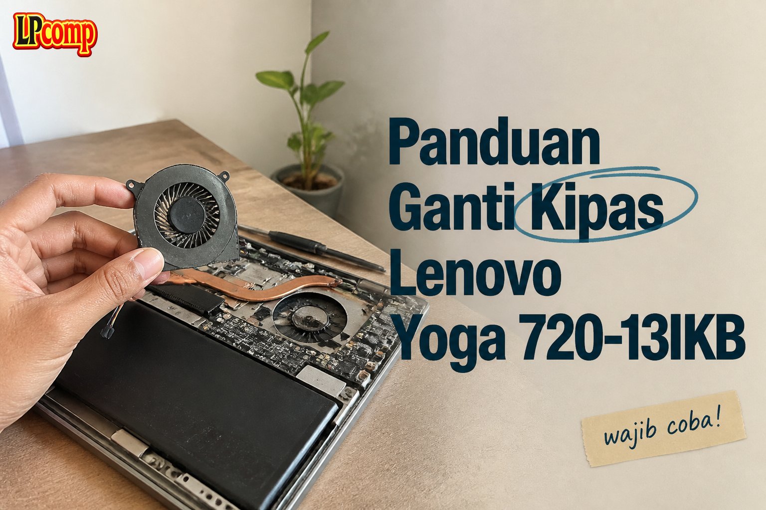 Panduan Ganti Kipas Lenovo Yoga 720-13IKB