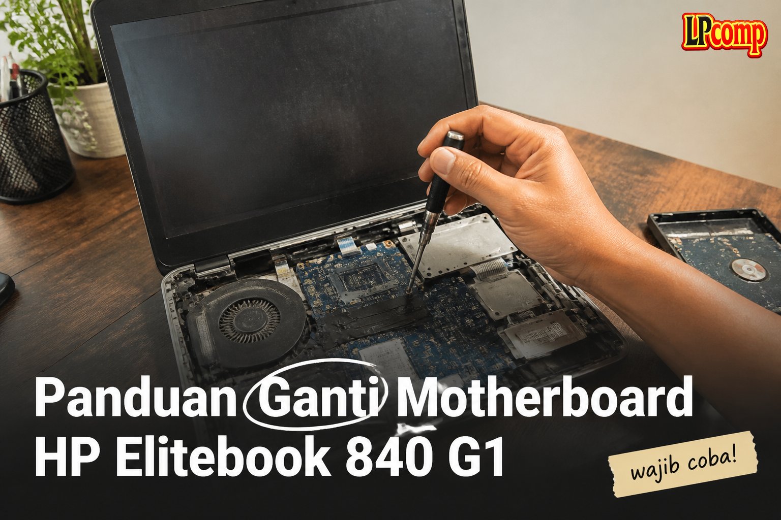 Panduan Ganti Motherboard HP Elitebook 840 G1