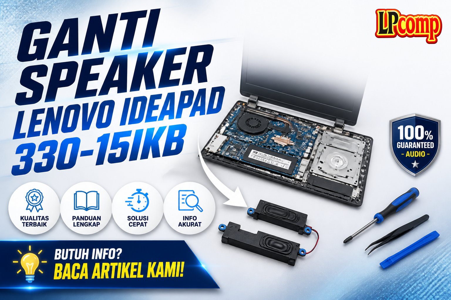 Ganti Speaker Lenovo IdeaPad 330-15IKB