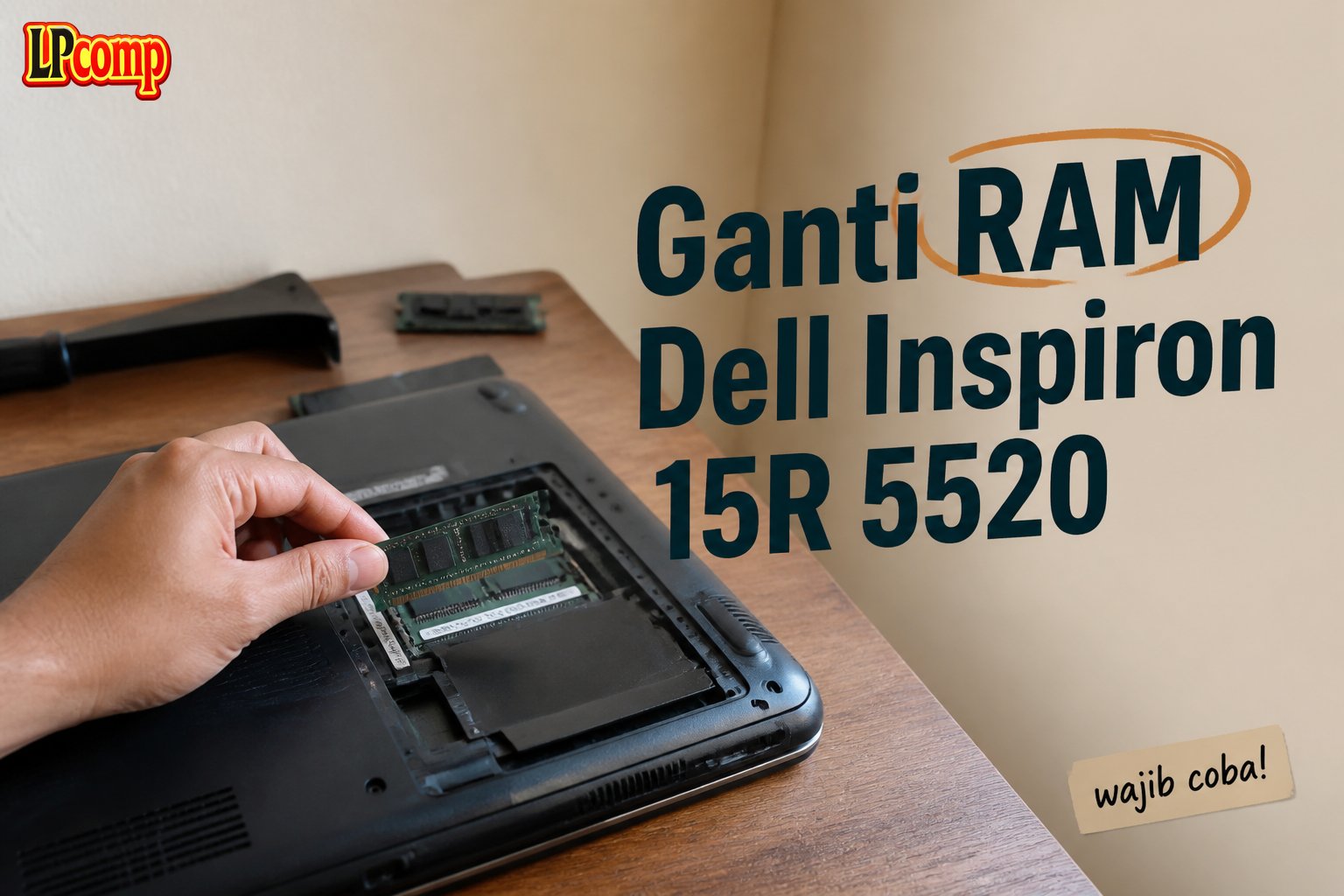 Ganti RAM Dell Inspiron 15R 5520
