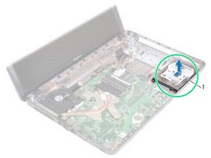 Langkah 3 — Angkat Hard Drive Lama