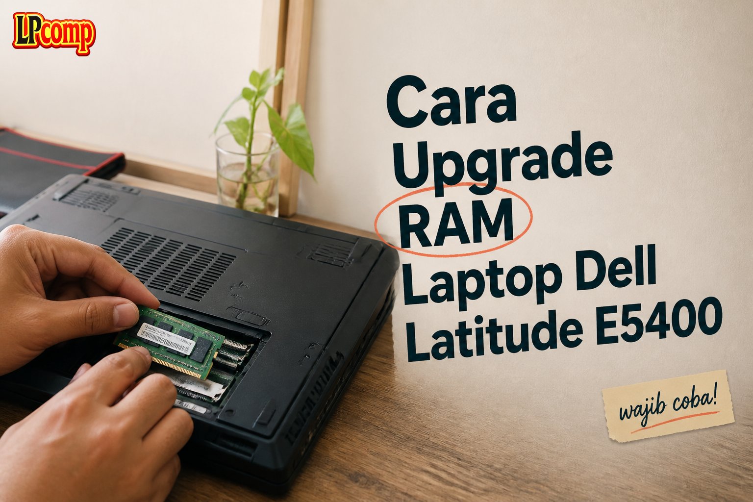 Cara Upgrade RAM Laptop Dell Latitude E5400