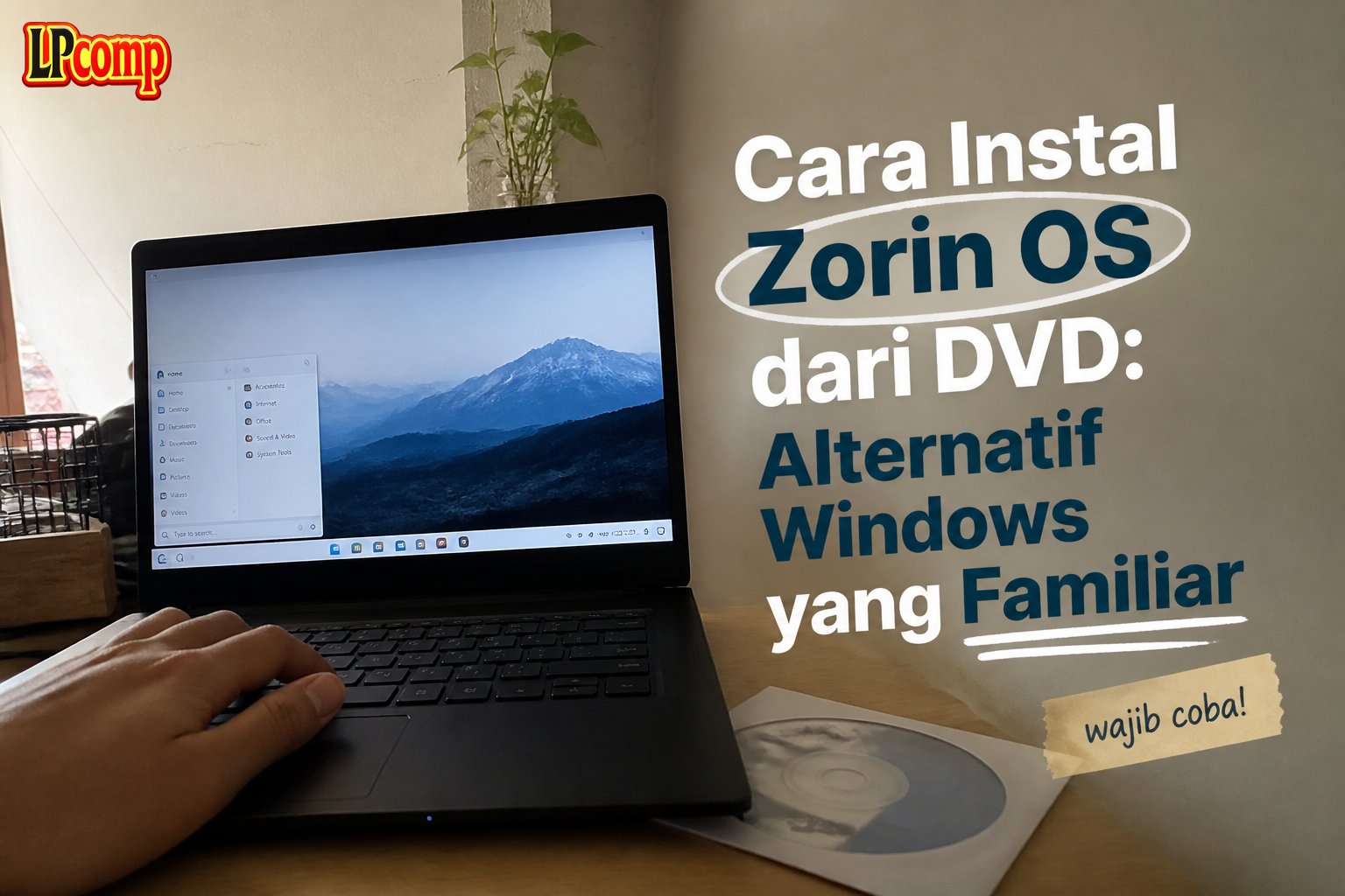 Cara Instal Zorin OS dari DVD: Alternatif Windows yang Familiar