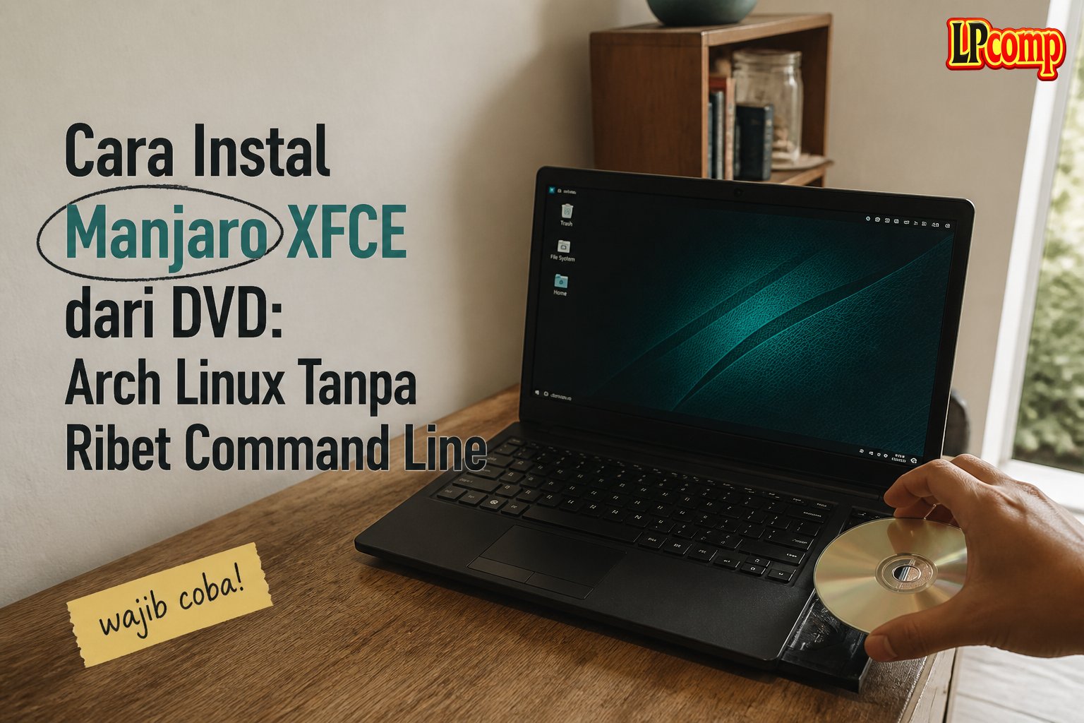 Cara Instal Manjaro XFCE dari DVD: Arch Linux Tanpa Ribet Command Line