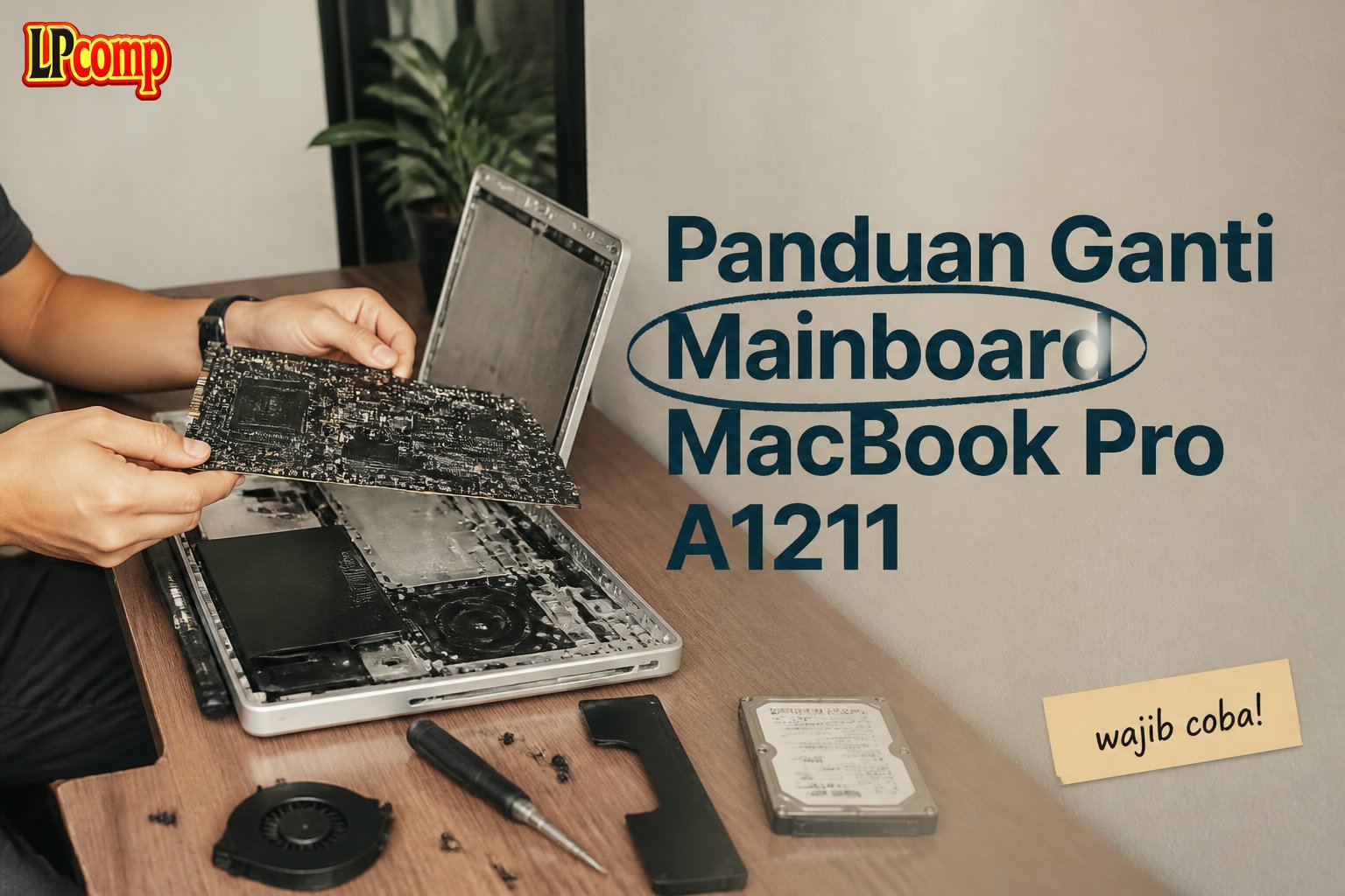 Panduan Ganti Mainboard MacBook Pro A1211