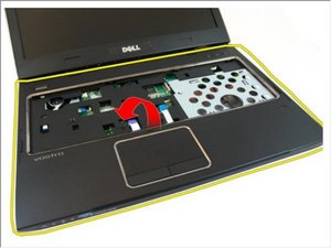 Langkah 12 — Mengangkat Palm Rest