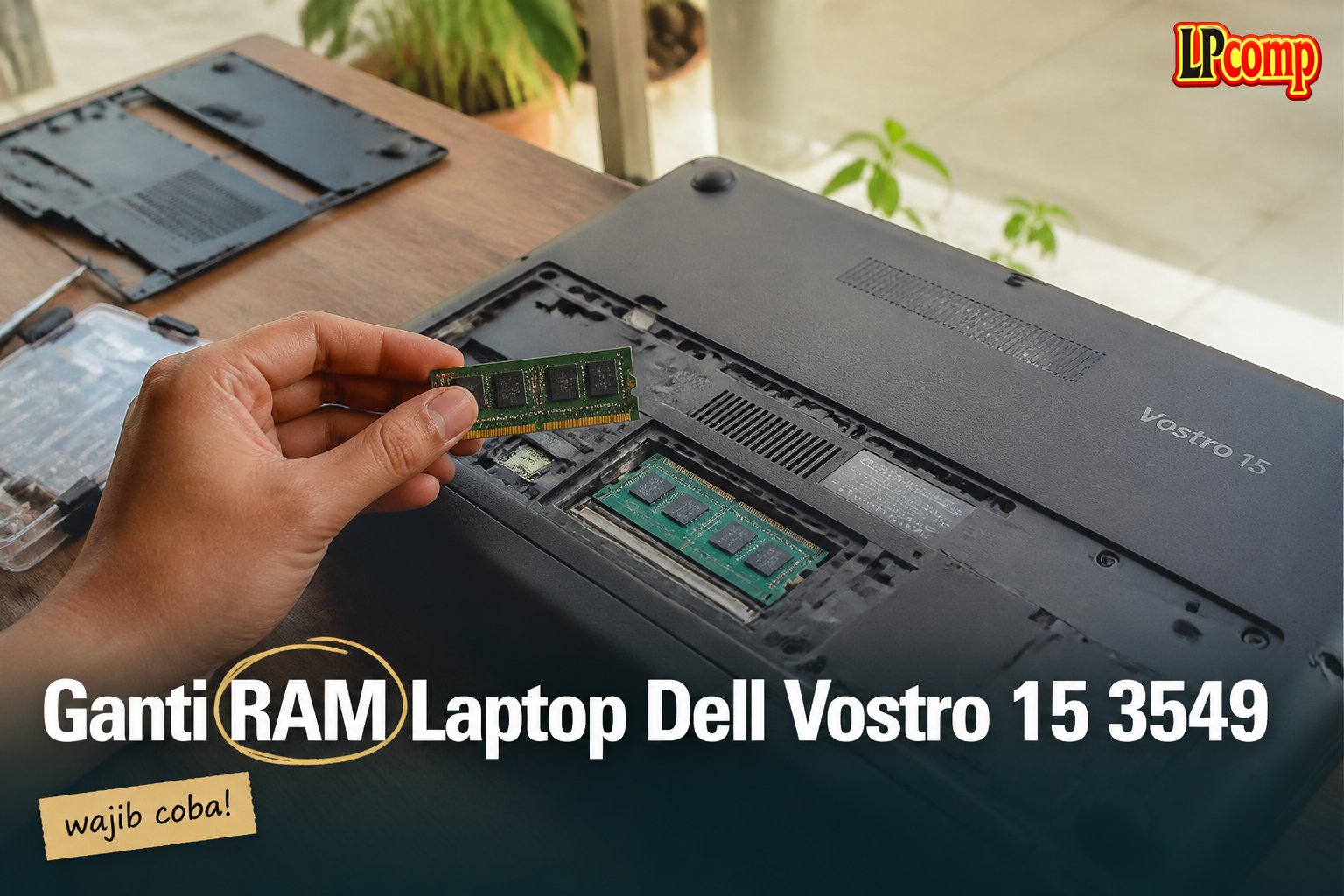 Ganti RAM Laptop Dell Vostro 15 3549