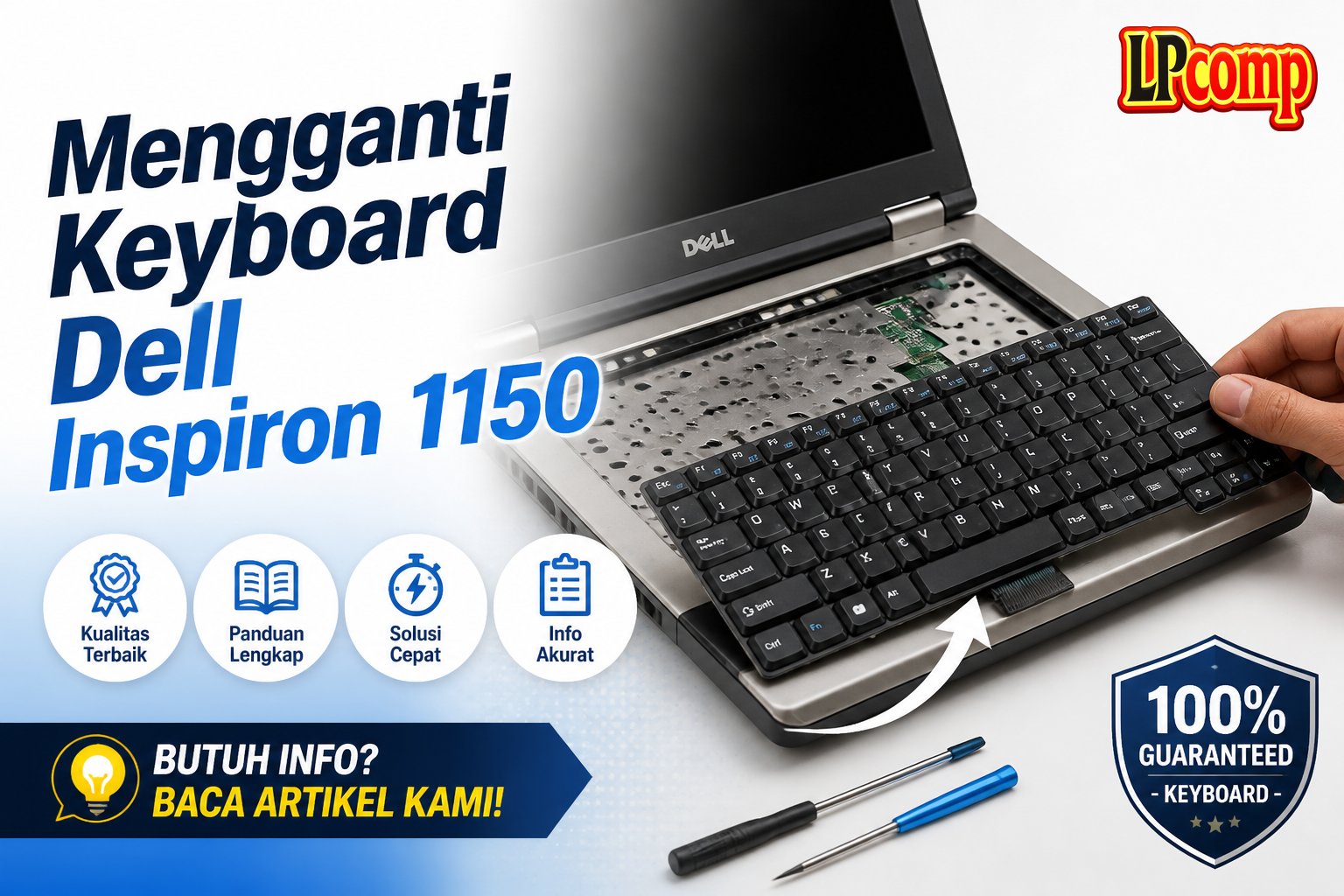 Mengganti Keyboard Dell Inspiron 1150