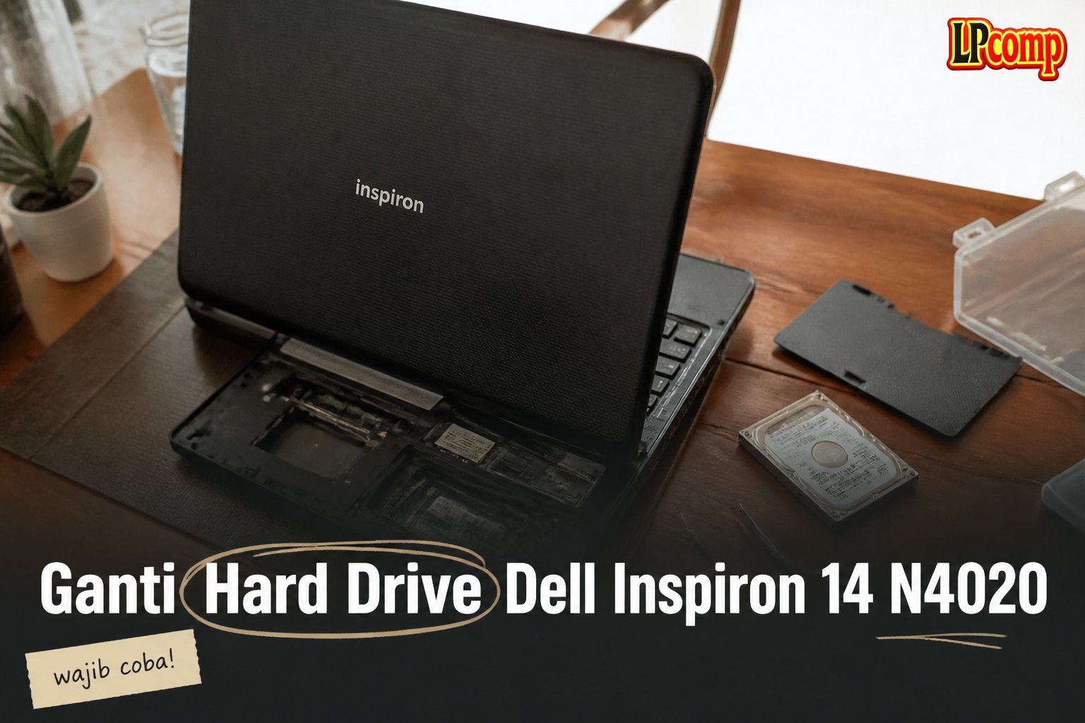 Ganti Hard Drive Dell Inspiron 14 N4020
