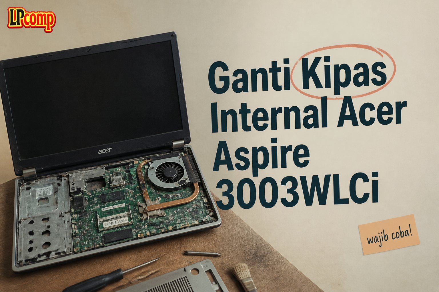 Ganti Kipas Internal Acer Aspire 3003WLCi