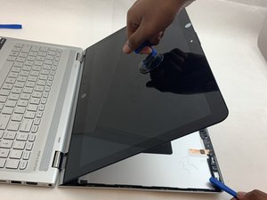 Langkah 4 — Mengangkat Layar dari Panel Belakang