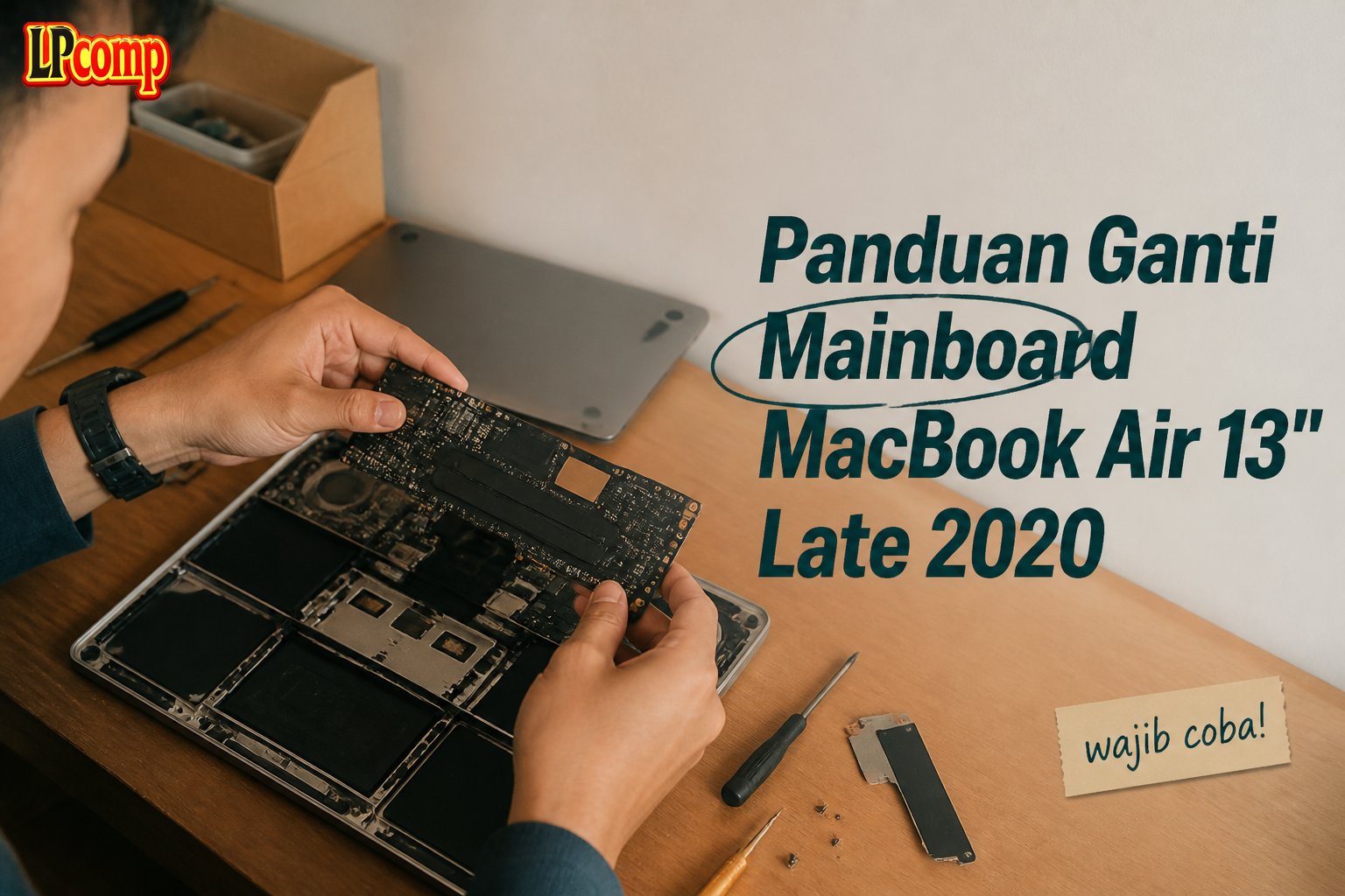 Panduan Ganti Mainboard MacBook Air 13" Late 2020