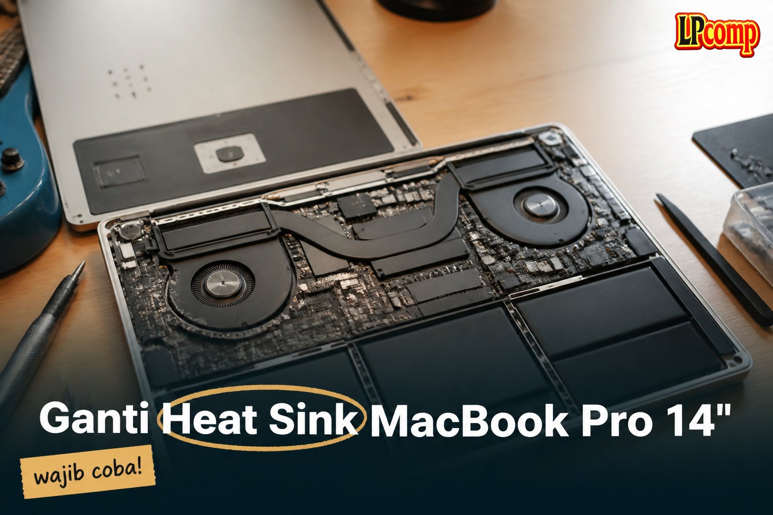 Ganti Heat Sink MacBook Pro 14"