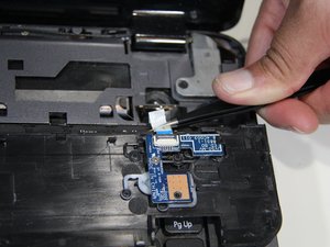Langkah 2 — Mengangkat Kabel Volume Button Board