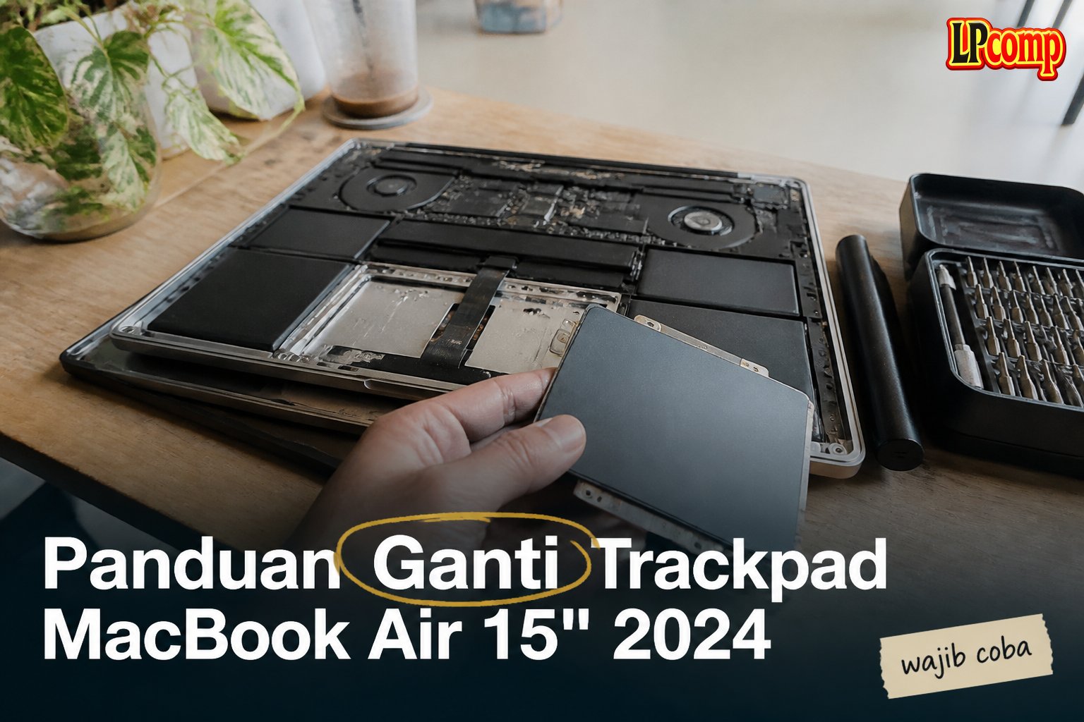 Panduan Ganti Trackpad MacBook Air 15" 2024