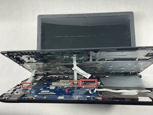 Langkah 4 — Lepaskan Kabel Ribbon