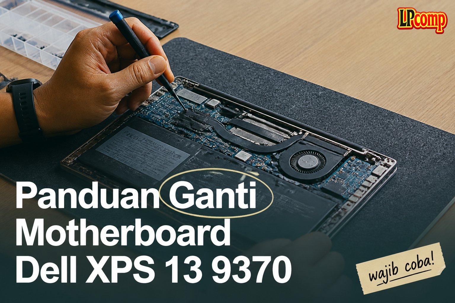 Panduan Ganti Motherboard Dell XPS 13 9370