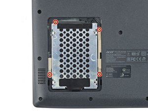 Langkah 3 — Lepas Sekrup HDD
