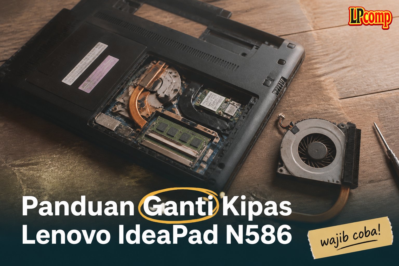 Panduan Ganti Kipas Lenovo IdeaPad N586