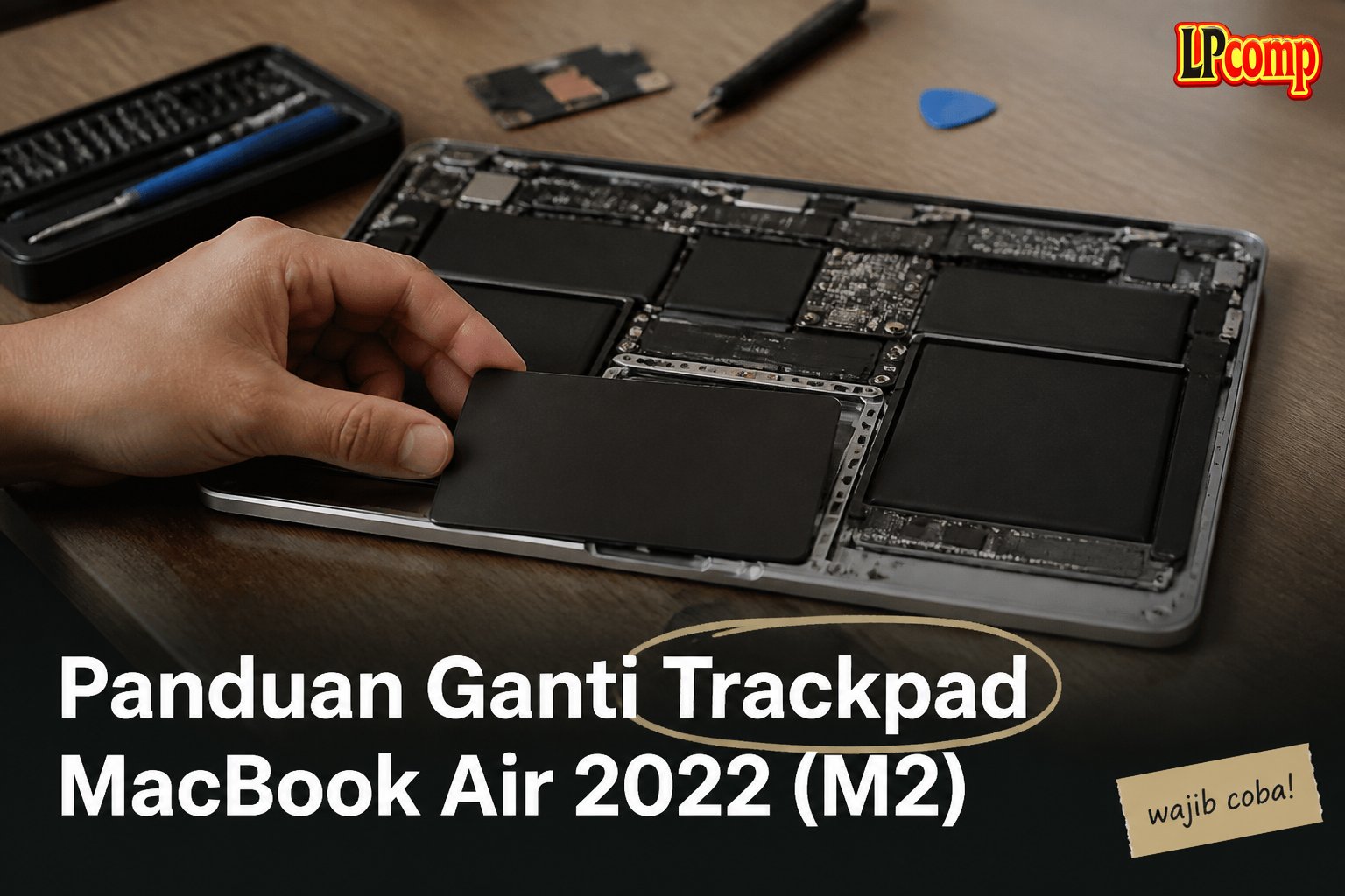 Panduan Ganti Trackpad MacBook Air 2022 (M2)