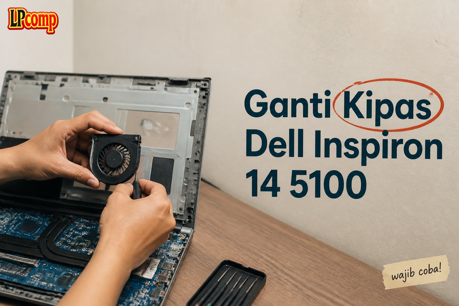Ganti Kipas Dell Inspiron 14 5100