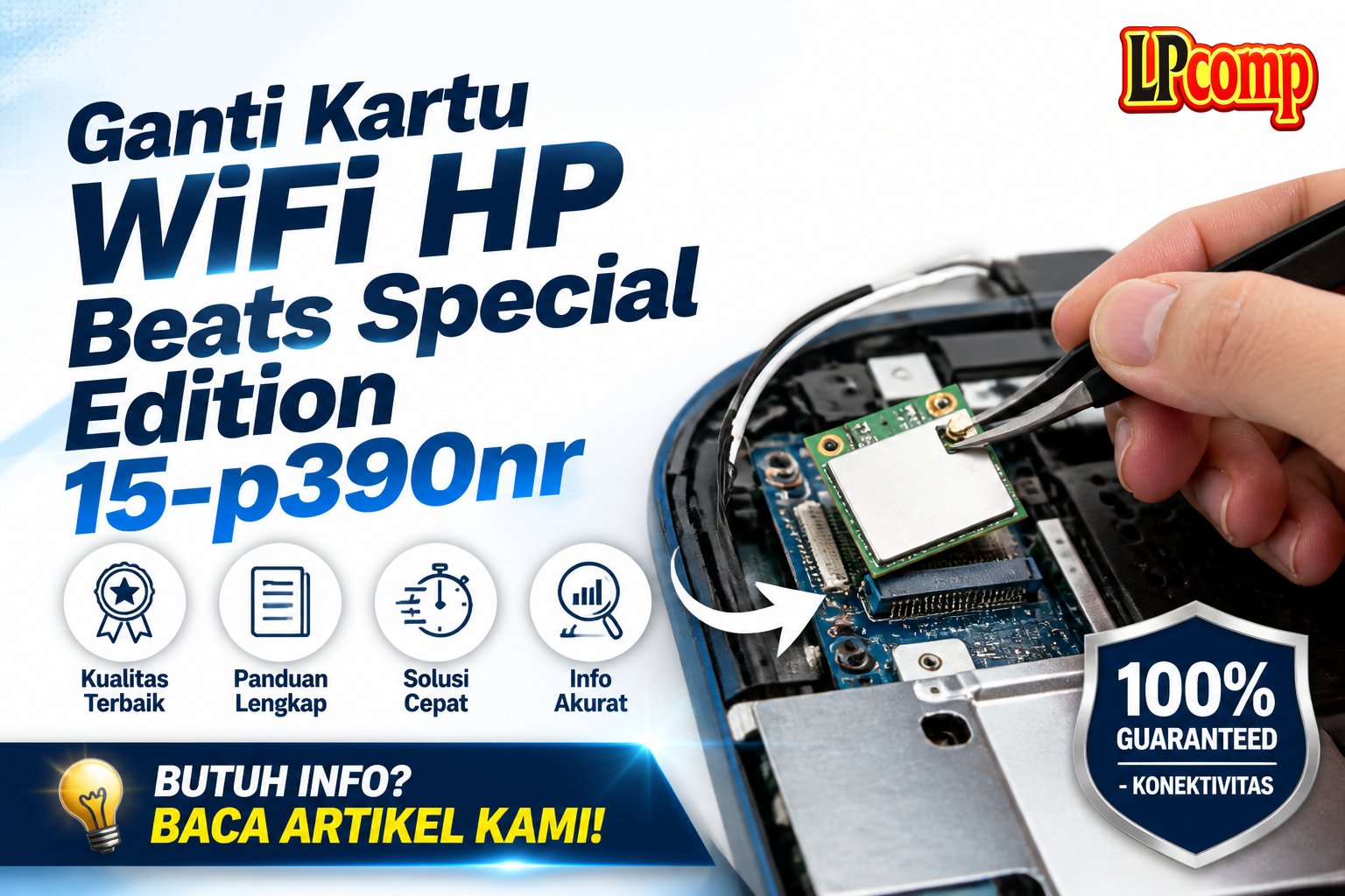 Ganti Kartu WiFi HP Beats Special Edition 15-p390nr