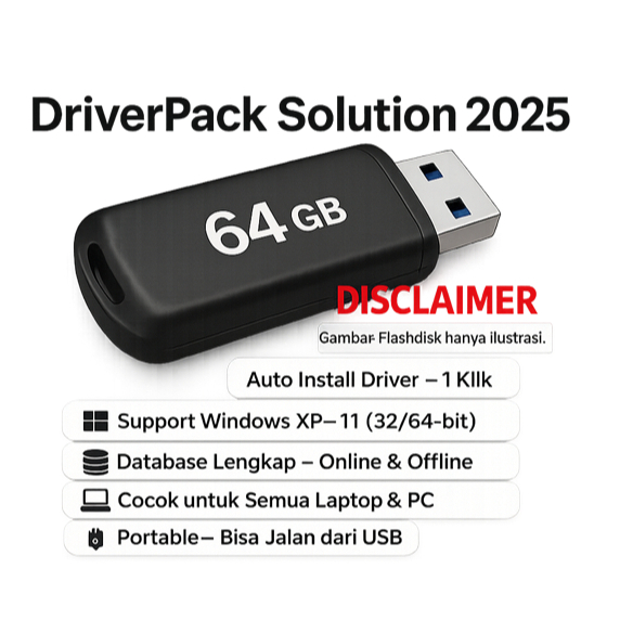 DriverPack Solution Offline Installer Terbaru 2025 Otomatis Laptop PC
