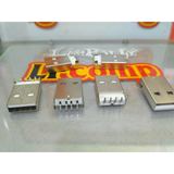 USB PCB Male 4pin Type A Konektor Solder DIY Elektronika - foto 2
