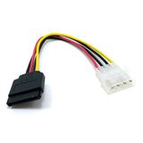 Kabel Power SATA 6 Pin Molex ke SATA  Konektor HDD Hard Disk Power Connector 18cm - foto 3