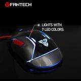 Mouse Gaming Fantech V5 Warwick Sensor Optik DPI 3200 Kabel USB RGB untuk PC Laptop - foto 3