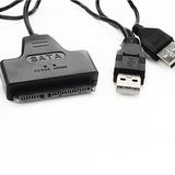 Kabel Sata to USB 2.0 Converter HDD SSD 2.5 Inch Dual Power Plug Play Depixel - foto 5