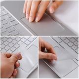 Stiker Trackpad Protector MacBook Series Anti Gores Clear Bening Pelindung Touchpad - foto 3