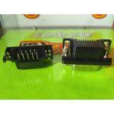 DB Serial Male Board PCB DB9 Db 9 2 baris 90 Derajat - foto 6