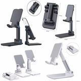 Holder HP Meja Lipat Adjustable Phone Stand Dudukan Ponsel Universal Anti Slip - foto 3