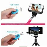 Remote Shutter Bluetooth Tongsis Selfie Android iPhone Kamera Jarak 10m AB Shutter3 - foto 6