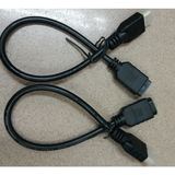 Kabel HDMI Extension Extender Male to Female Perpanjang Port HDMI Fleksibel 20cm - foto 3