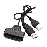 Kabel Sata to USB 2.0 Converter HDD SSD 2.5 Inch Dual Power Plug Play Depixel - foto 6