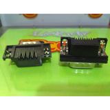 DB Serial Male Board PCB DB9 Db 9 2 baris 90 Derajat - foto 2