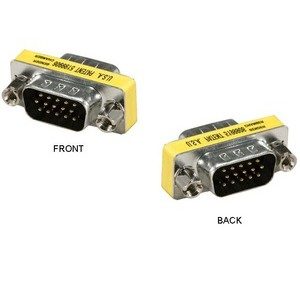 Konektor Gender VGA Male to Male 15 Pin Adaptor Penyambung Monitor Proyektor Komputer