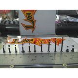 5pcs Baut Laptop M2 M2.5 M3 Carbon Stell Screw Sekrup 2mm 2.5mm 3mm Hitam - foto 5